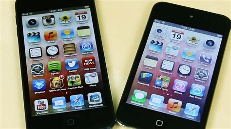 iPod touch 4th gen VS iPod touch 5th gen 